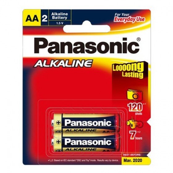 Pin AA Panasonic Alkaline 